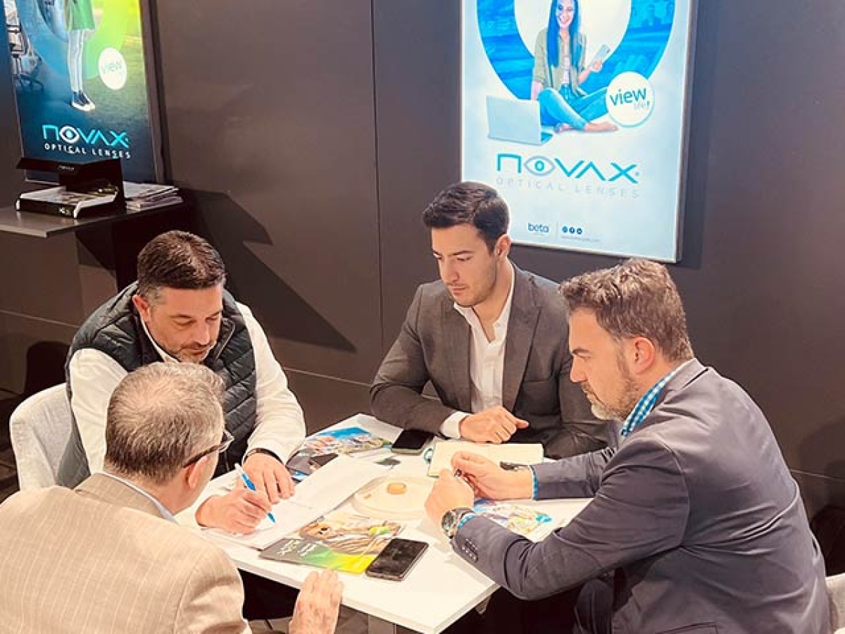 Η Novax Lenses στην Mido 2023